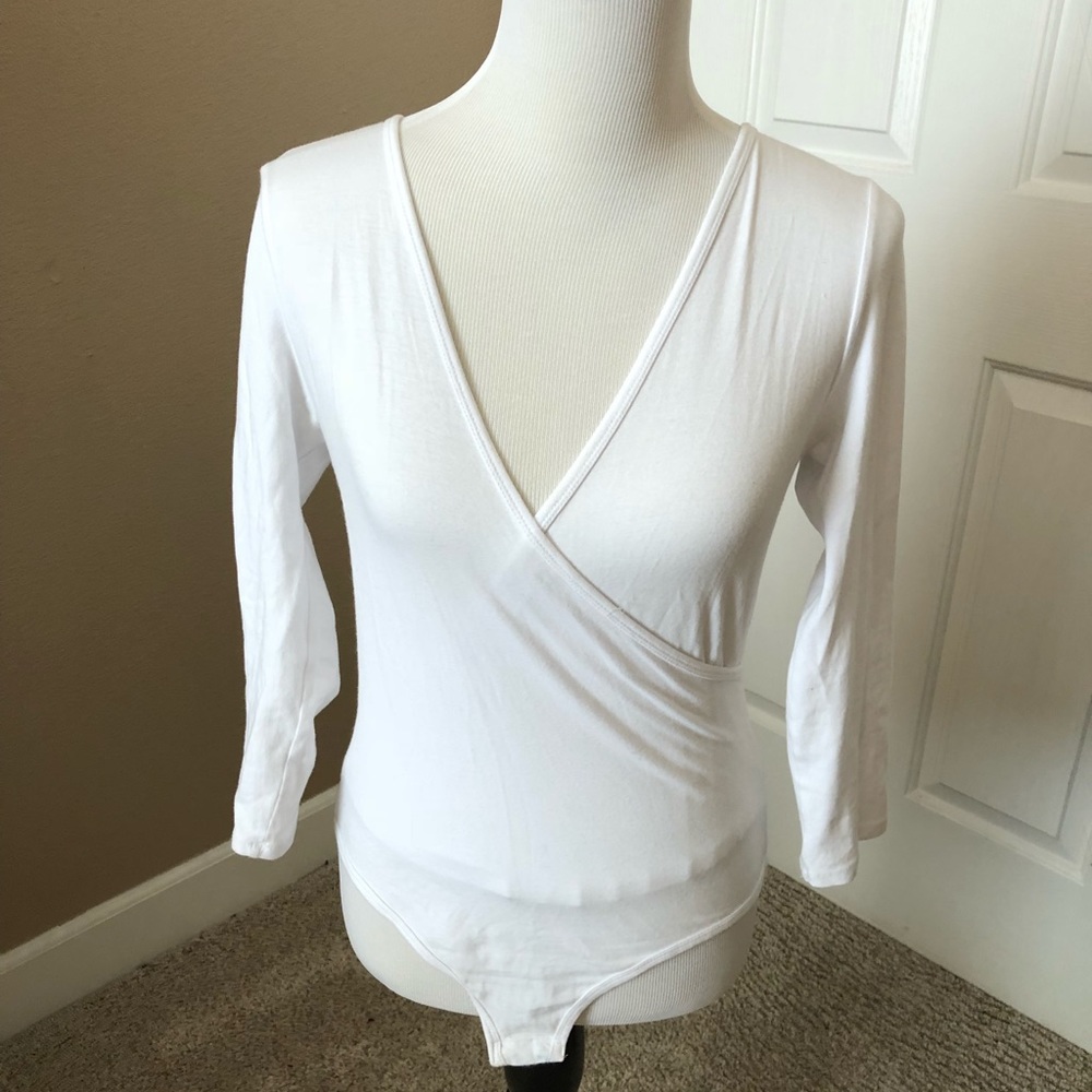 White leotard!